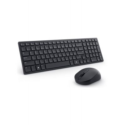 Klaviatuur+hiir Dell Silent Keyboard and Mouse KM555 Estonian - eesti asetus, vaikne klahvikäik, 2.4GHz ja Bluetooth5.1
