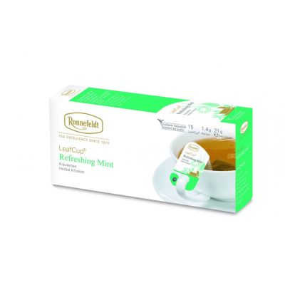 Taimetee Piparmündi Refreshing Mint, Ronnefeldt LeafCup, 15tk/pk