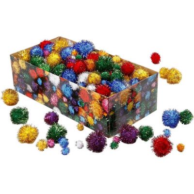 Karvapallid Creativ Glitter 300g d  15-40 mm, värvi assortii