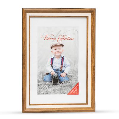Picture frame Action 2 15x21 brown/white
