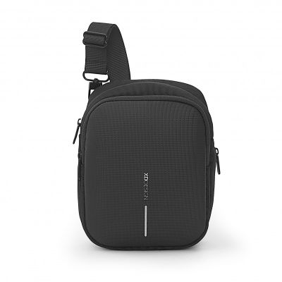 Boxy Sling Essential Crossbody Bag, black