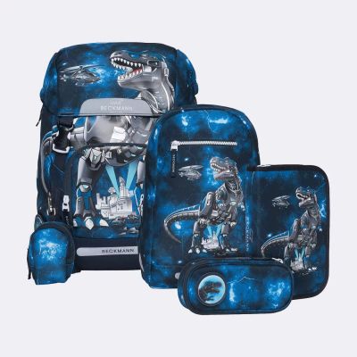 Backpack Beckmann Classic 6 pcs Set Tech Rex for height 116-140cm, volume 22l, bag weight 940g