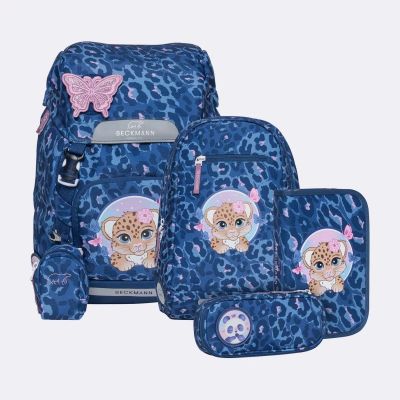 Backpack Beckmann Classic 6 pcs Set Cheeta for height 116-140cm, volume 22l, bag weight 940g