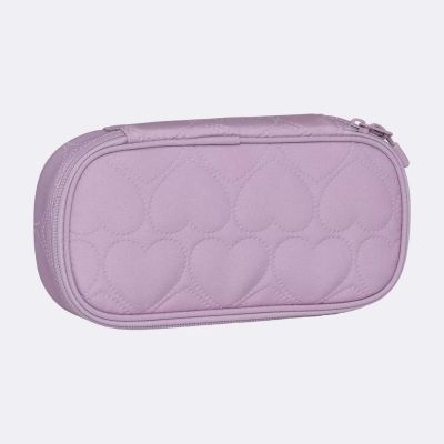 Oval pencil case Beckmann, Sport Junior oval Padded Hearts