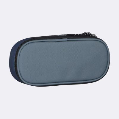 Oval pencil case Beckmann, City Green Colorblock