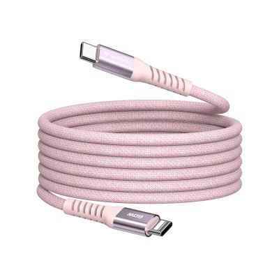 USB-kaabel USB-C USB-C 1.2m Verbatim Sync & Charge Magnetic, Roosa (PD3.0 ja QC3.0, laadimine kuni 60W, kiirus kuni 480Mbps)