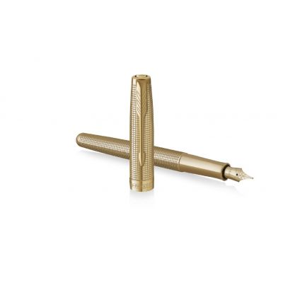 Fountain pen Parker Sonnet Special Edition Gold Ciselé  GT, FP-18K Fine