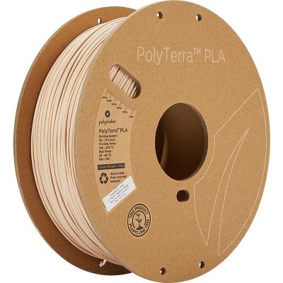 PLA filament 3D-printerile Polymaker PolyTerra Army Beige, Beezh, 1,75mm, 1kg