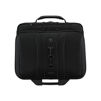 Sülearvutikott Wenger Legacy Black Series Wheeled 15.6" Laptop Case, ratastel sülearvutikohver, 25x42x35cm, 29L, 3.4kg