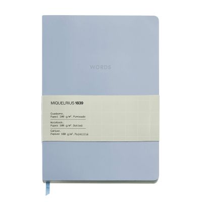Märkmk A5 64l täppidega B2Basics Blue Miquelrius