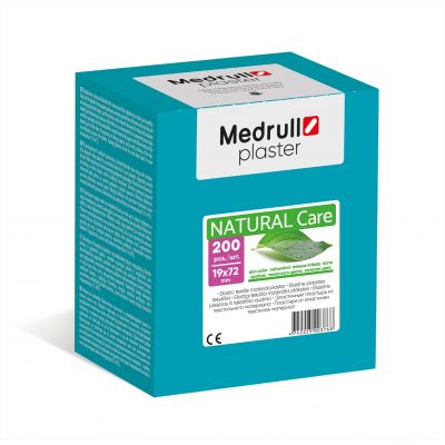 Haavaplaaster Medrull Natural Care 1,9*7,2cm 200tk/pk