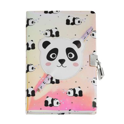 Märkmik A5 Hologrpahic Panda B2F Miquelrius