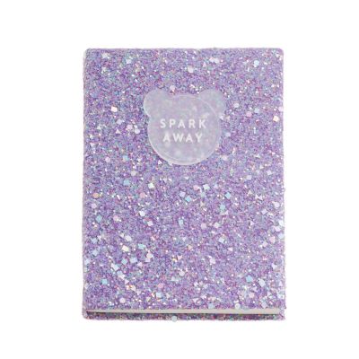 Märkmik Shiny Lillac Dots B2F, 96 täppidega lehte, Miquelrius