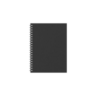Raamatkalender KANTSLER Spiral Kartong, Nädal must, kartong kaaned, spiraalköide, nädala sisu