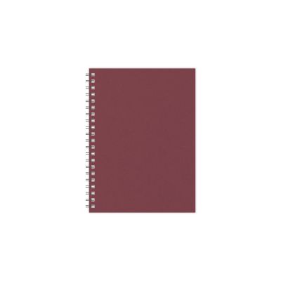 Raamatkalender KANTSLER Spiral Kartong Nädal punane, kartong kaaned, spiraalköide, nädala sisu