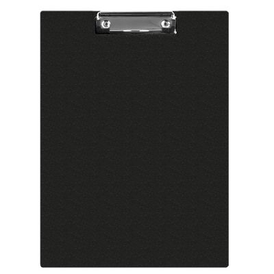 Clipboard with cover A5 black PVCQ-Connect