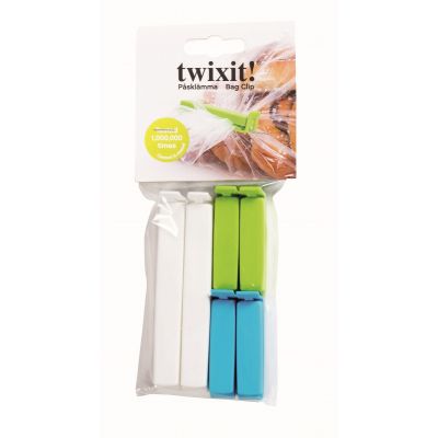 Plastic bag closure Twixit Bag Clip 6 pcs / pack