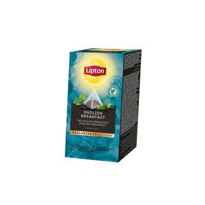 Must tee Lipton English Breakfast 2g*25tk/pk (püramiid,foolium)