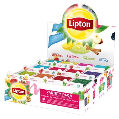 Teevalik Lipton Mix  180 tk (12 sorti x 15tk)