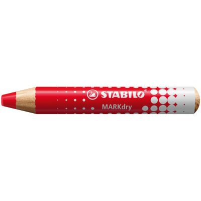 Marker for whiteboard and flipchart STABILO MARKdry red