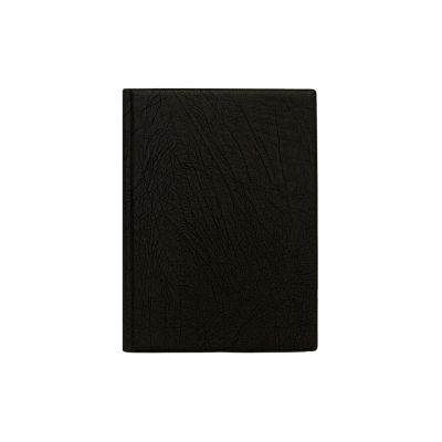 Book calendar Minister PVC Week V black, A5, spiral binding, PVC cover, weekly content