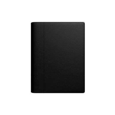 Book Calendar Minister SpirEx Week V black, A5, imitation leather cover, weekly content