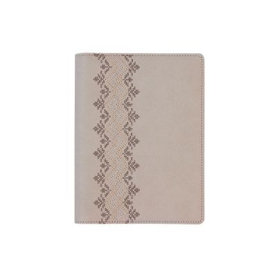 K0071895_1_Raamatkalender_Minister_Pattern_Nadal_H_Kirivoo_helehall_spiraalkoide_tikandiga_kunstnahast_kaaned_A