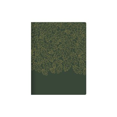 Raamatkalender MINISTER Trend Päev Golden Oak, A5 spiraalköide, surutrükkpilt kunstnahast kaanel 2025a.
