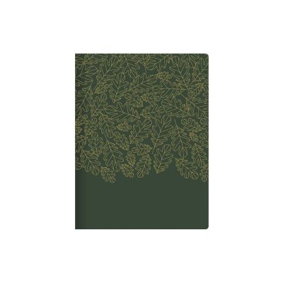 Raamatkalender MINISTER Trend Nädal H Golden Oak, A5 spiraalköide, surutrükis pilt kunstnahast kaanel