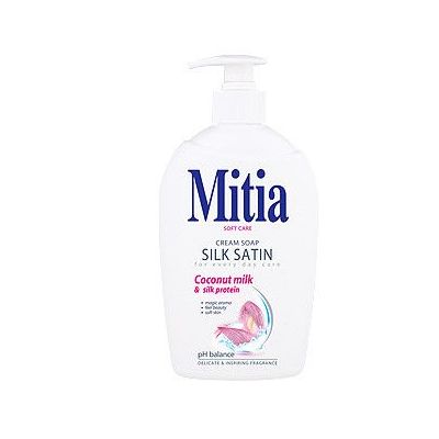 Liquid soap MITIA Silk Satin with pump 500ml