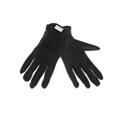 Work gloves made of fabric with microfiber dots black no. 8 (1 pair)