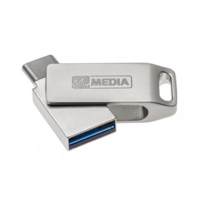 USB-mälupulk MyMedia 16GB USB3.2 Gen1 MyDual USB-C metal 2-in-1, SuperSpeed 5Gbps