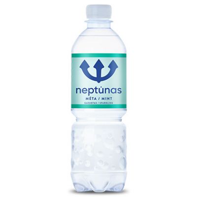 Mineraalvesi NEPTUNAS Mint 0,5 (karboniseeritud,plast)