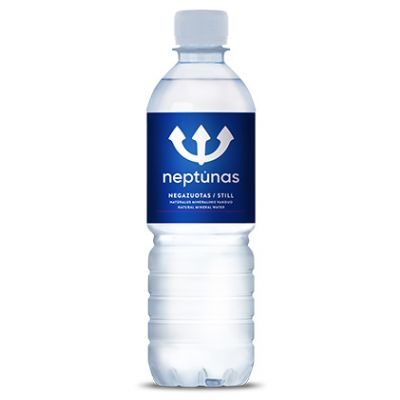 Mineraalvesi NEPTUNAS Still  0,5l  (karboniseerimata, plast)