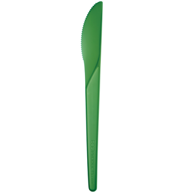 Nuga Plantware PLA plastikust 17,2cm, biolagunev ja komposteeritav, roheline, 50tk/pk
