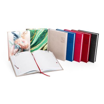 Daily planner 133x184mm, hardcover