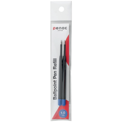 Pastasüdamik Penac PPBR98 1 mm, 2 tk, Parker tüüpi, must