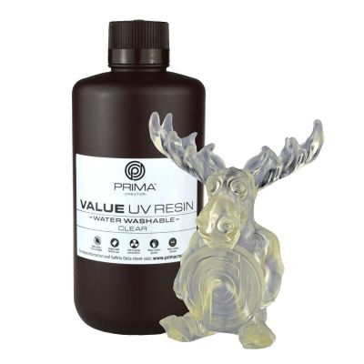 UV Resin Water Washable PrimaCreator Value 1000ml läbipaistev