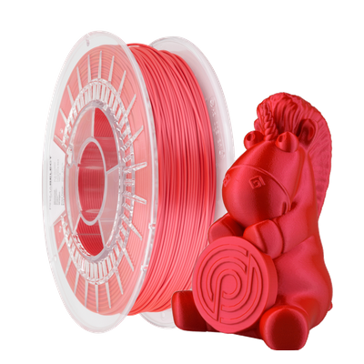 PLA filament PrimaSelect 3D printerile, Läikiv punane 1.75mm, 750g