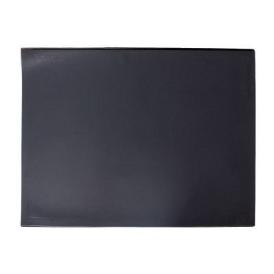 Table mat 530x400mm black, with front pocket, Prolexplast