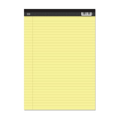 Legal pad Save The Rhino, A4, 50 sheets, ruled, yellow pages