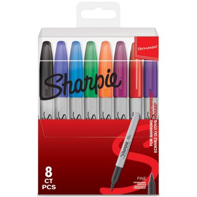 Marker Permanent Sharpie 8 pcs F