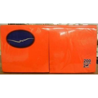 Napkin 24x24cm 200pcs / pack 2-ply (orange)