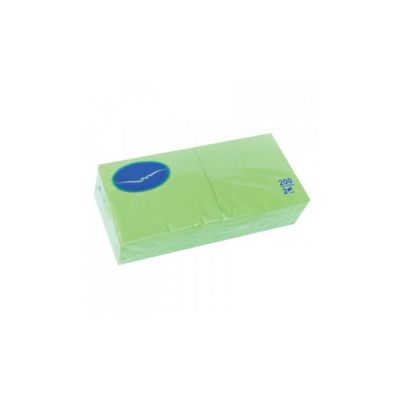 Napkin 24x24cm 200pcs / pack 2-layer (lime green)