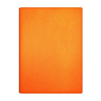 Book calendar A4 Senator SpirEx metallic orange, daily content, imitation leather cover, spiral binding