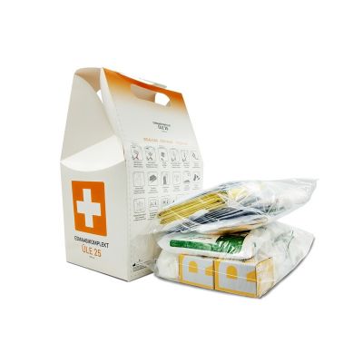 First aid kit for business refillable minigrip bag (over 25 employees)