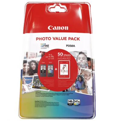 CANON PHOTO PACK PG-540L/CL-541XL SEC PIXMA MG2150/2250/3150/3250/3510/3550/3650/4150/4250