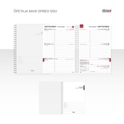 Sisu- Õpetaja päevaraamatule MAXI, 155x210mm