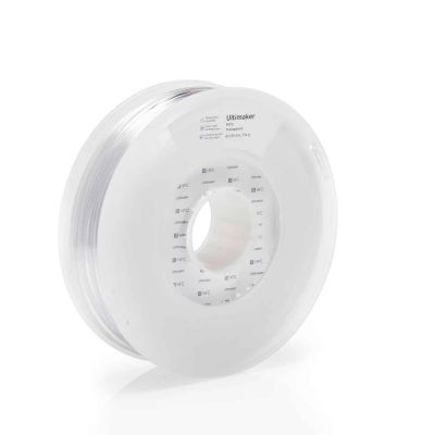 PETG filament for Ultimaker 3D printer, White, 2.85mm 750g