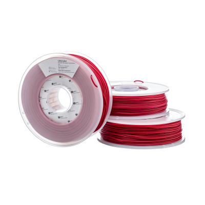 TPU 95A filament for Ultimaker 3D printer, thermoplastic polyester, red, 2.85mm 750g